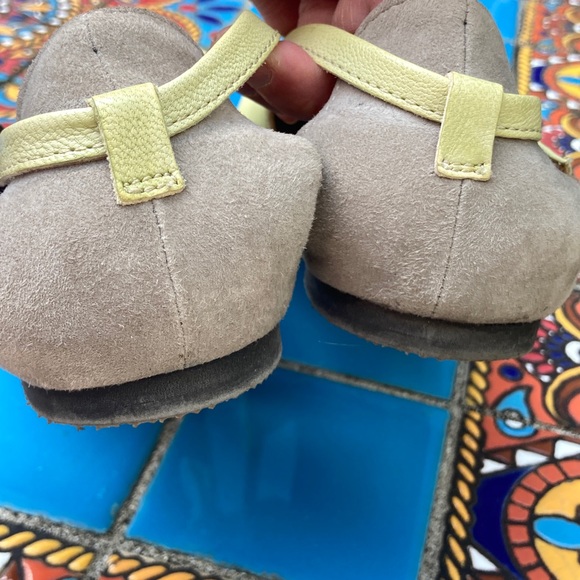 Yuko Imanishi buckled flats designer shoes supple leather Sz 39 European US 9 - Picture 5 of 9